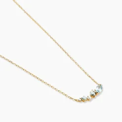 Histoire d'Or Collier Jardin Secret Or Jaune Topaze