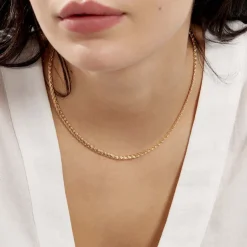 Collier Jayna Maille Palmier Or Jaune-Histoire d'Or Sale