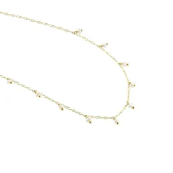 Collier Jazmin Or Jaune Perle De Culture-Histoire d'Or Hot