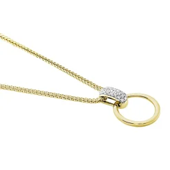 Histoire d'Or Collier Jazmine Jaune Diamant Blanc