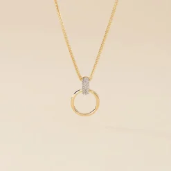 Histoire d'Or Collier Jazmine Jaune Diamant Blanc
