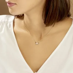 Histoire d'Or Collier Jelissa Plaqué Or Jaune Oxyde De Zirconium