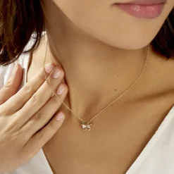 Histoire d'Or Collier Jelissa Plaqué Or Jaune Oxyde De Zirconium