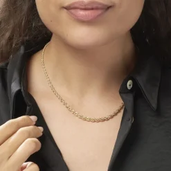Collier Jerry Maille Corde Or Jaune-Histoire d'Or Discount
