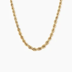 Histoire d'Or Collier Jerry Maille Corde Or Jaune