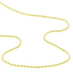 Histoire d'Or Collier Jerry Or Jaune Maille Corde