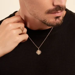 Histoire d'Or Collier Jet Plaqué Or Jaune