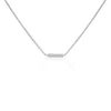 Histoire d'Or Collier Jordana Argent Blanc