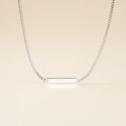 Histoire d'Or Collier Jordana Argent Blanc