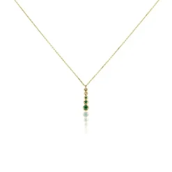 Collier Josephine Or Jaune Emeraude-Histoire d'Or Clearance