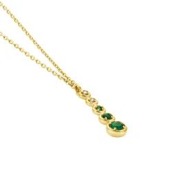 Collier Josephine Or Jaune Emeraude-Histoire d'Or Clearance
