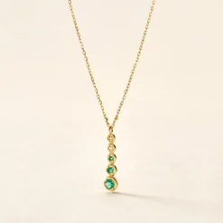 Collier Josephine Or Jaune Emeraude-Histoire d'Or Clearance