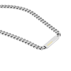 JOURDAN Collier Olympe Acier Blanc