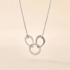 Histoire d'Or Collier Joy Argent Blanc