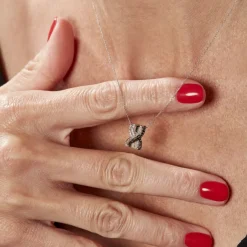 Histoire d'Or Collier Julianne Or Blanc Diamant