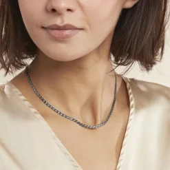 Histoire d'Or Collier Kalyane Argent Bicolore