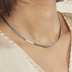 Histoire d'Or Collier Kalyane Argent Bicolore