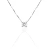Histoire d'Or Collier Kariane Argent Blanc Oxyde De Zirconium