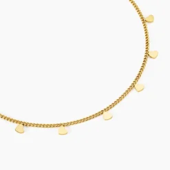 Histoire d'Or Collier Lady Chic Acier Jaune