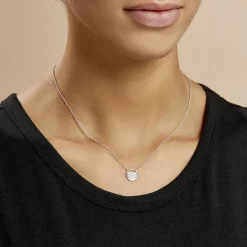 Collier Clara Argent Blanc Oxyde De Zirconium-LAETIZIA Online