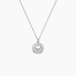 Histoire d'Or Collier Laocoon Argent Oxydes De Zirconium