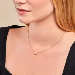 Collier Laurine Argent Rose Oxyde De Zirconium-Histoire d'Or Discount