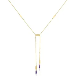 Collier Lavender Or Jaune Améthyste-Histoire d'Or Outlet