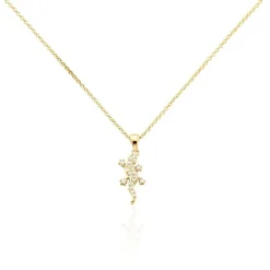 Histoire d'Or Collier Lehar Plaqué Or Oxyde