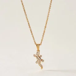 Histoire d'Or Collier Lehar Plaqué Or Oxyde