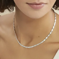 Histoire d'Or Collier Leonte Argent Blanc
