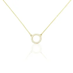 Histoire d'Or Collier Lim De Zirconium