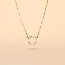 Histoire d'Or Collier Lim De Zirconium