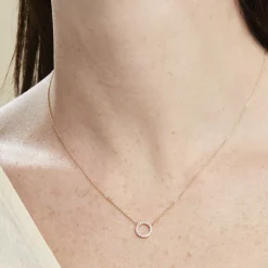 Histoire d'Or Collier Lim De Zirconium