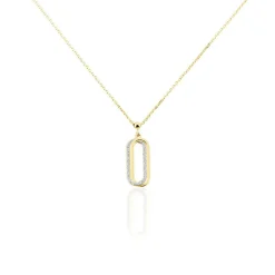 Histoire d'Or Collier Link Or Jaune