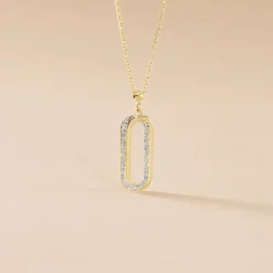 Histoire d'Or Collier Link Or Jaune