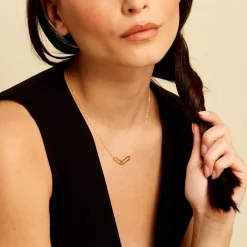 Histoire d'Or Collier Link Or Jaune