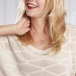 Histoire d'Or Collier Livvy Argent Blanc Oxyde De Zirconium