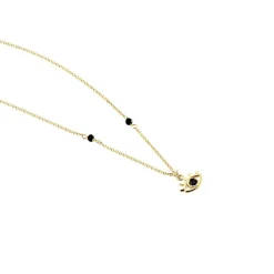 Histoire d'Or Collier Look At Me Or Jaune Oxyde De Zirconium Spinelle