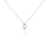 Histoire d'Or Collier Lorella Argent Blanc Perle De Culture
