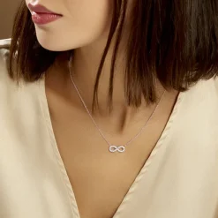 Histoire d'Or Collier Lou Argent Blanc Oxyde De Zirconium