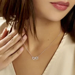 Histoire d'Or Collier Lou Argent Blanc Oxyde De Zirconium