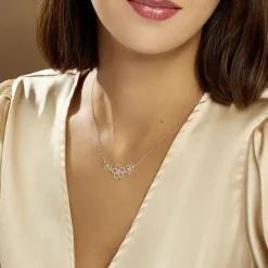 Histoire d'Or Collier Lucrezia Argent Blanc