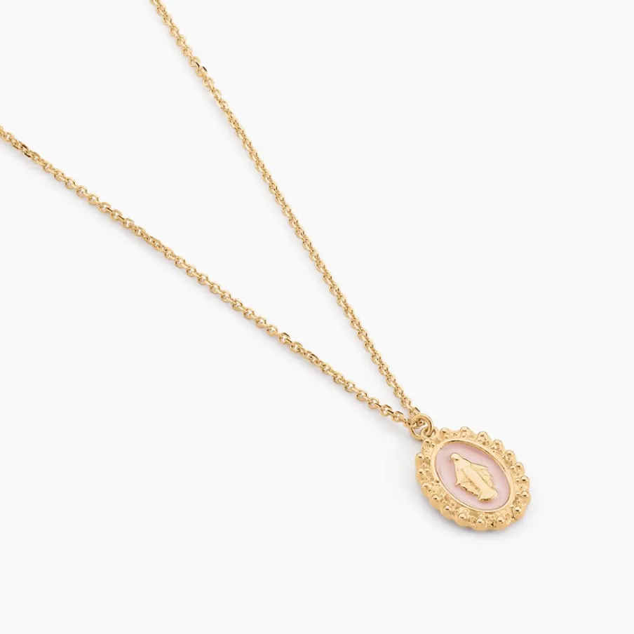 Histoire d'Or Collier Lueur Coloree Or Jaune