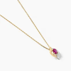 Histoire d'Or Collier Lydia Or Jaune Rubis