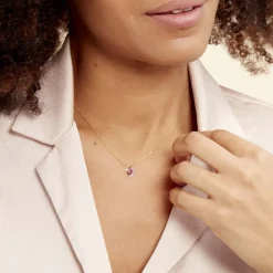 Histoire d'Or Collier Lydia Or Jaune Rubis