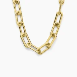 Histoire d'Or Collier Lyre Acier Jaune