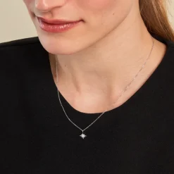 Histoire d'Or Collier Lysianne Argent Blanc Oxyde De Zirconium