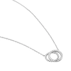 Histoire d'Or Collier Magou Argent Blanc Oxyde De Zirconium