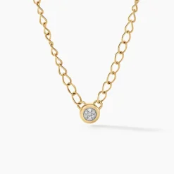 Histoire d'Or Collier Mahe Or Jaune Diamant