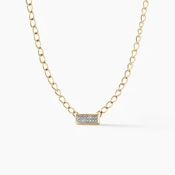 Histoire d'Or Collier Mahe Or Jaune Diamant